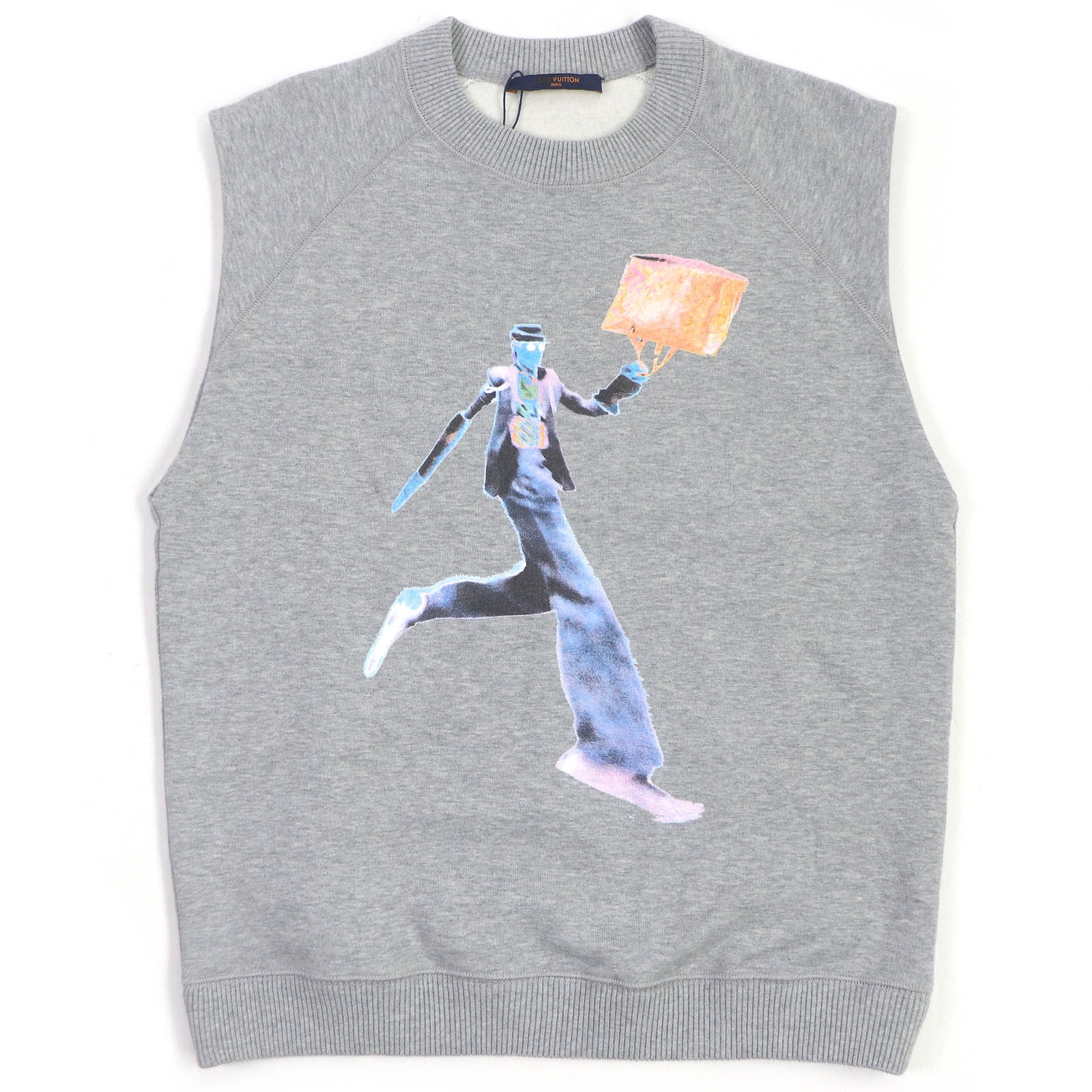 未使用品 ルイヴィトン
スウェット グレー メンズ S 1A972H