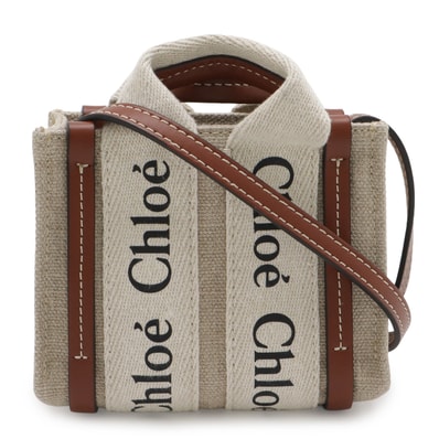 クロエナノ トート ウッディ CHC22AP235 ショルダーバッグ