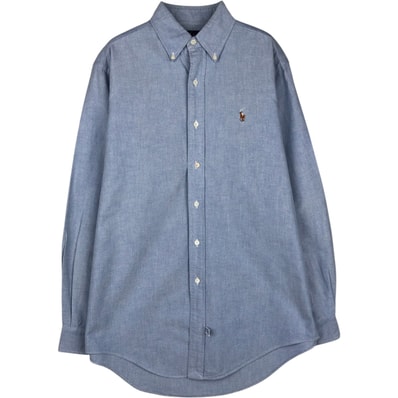 古着 ラルフローレン Ralph Lauren 長袖 ボタンダウンシャツ メンズM相当/eaa495533