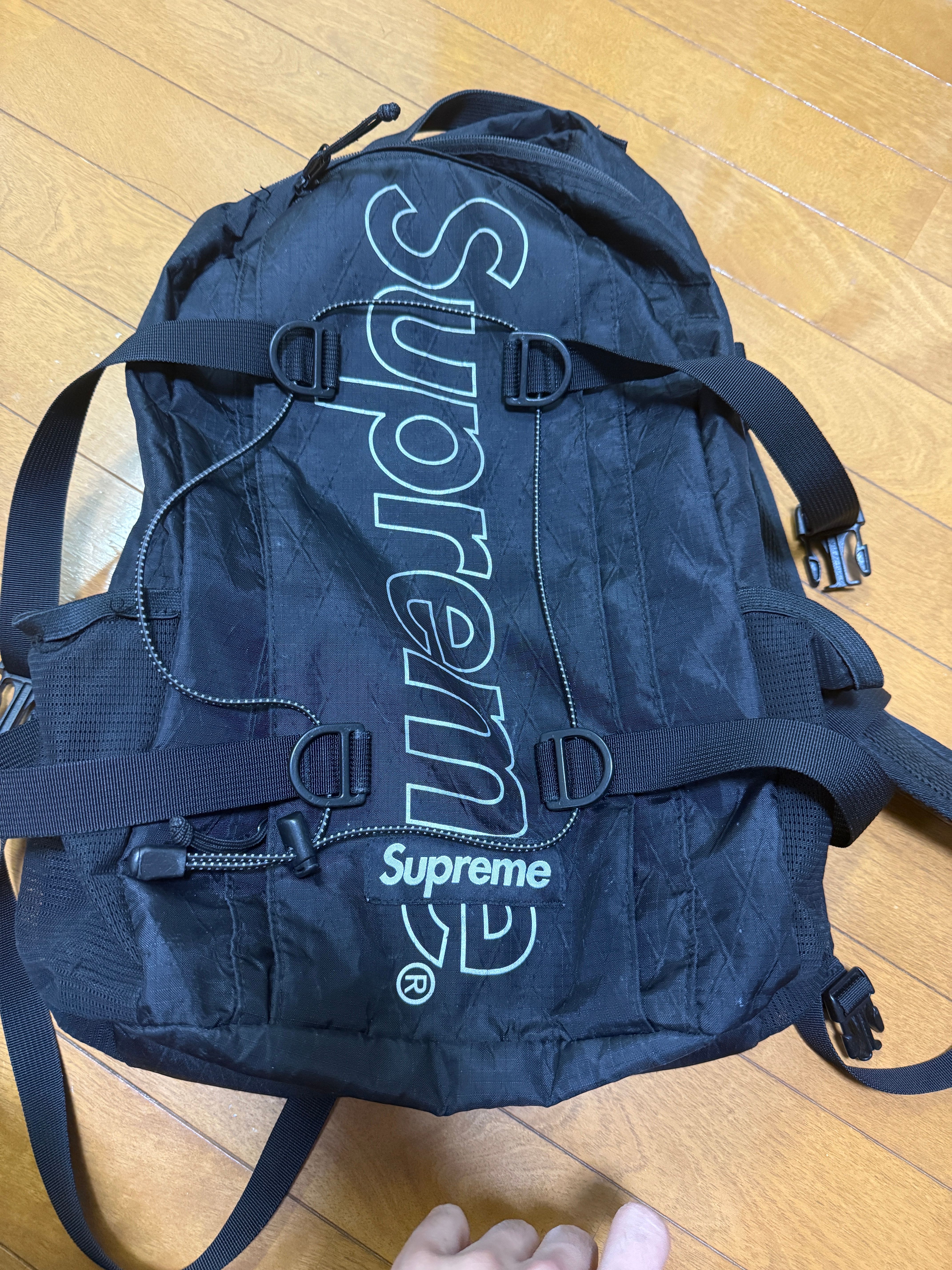 Supreme 18FW Backpack "Black"