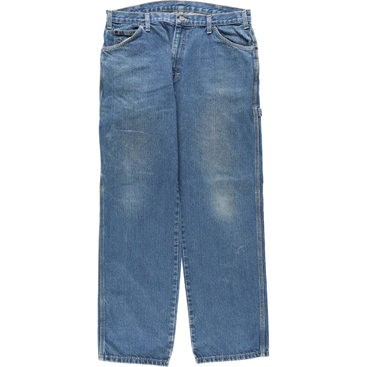 古着 ディッキーズ Dickies デニムペインターパンツ メンズw36相当/eaa664117