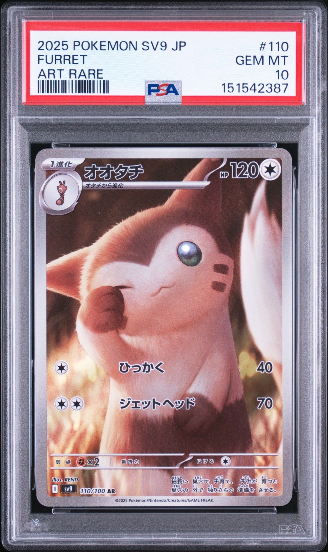 【PSA10】すオオタチ AR SV9 バトルパートナーズ 110/ オオタチ AR [SV9 110/100](拡張パック「バトルパートナーズ」)通販