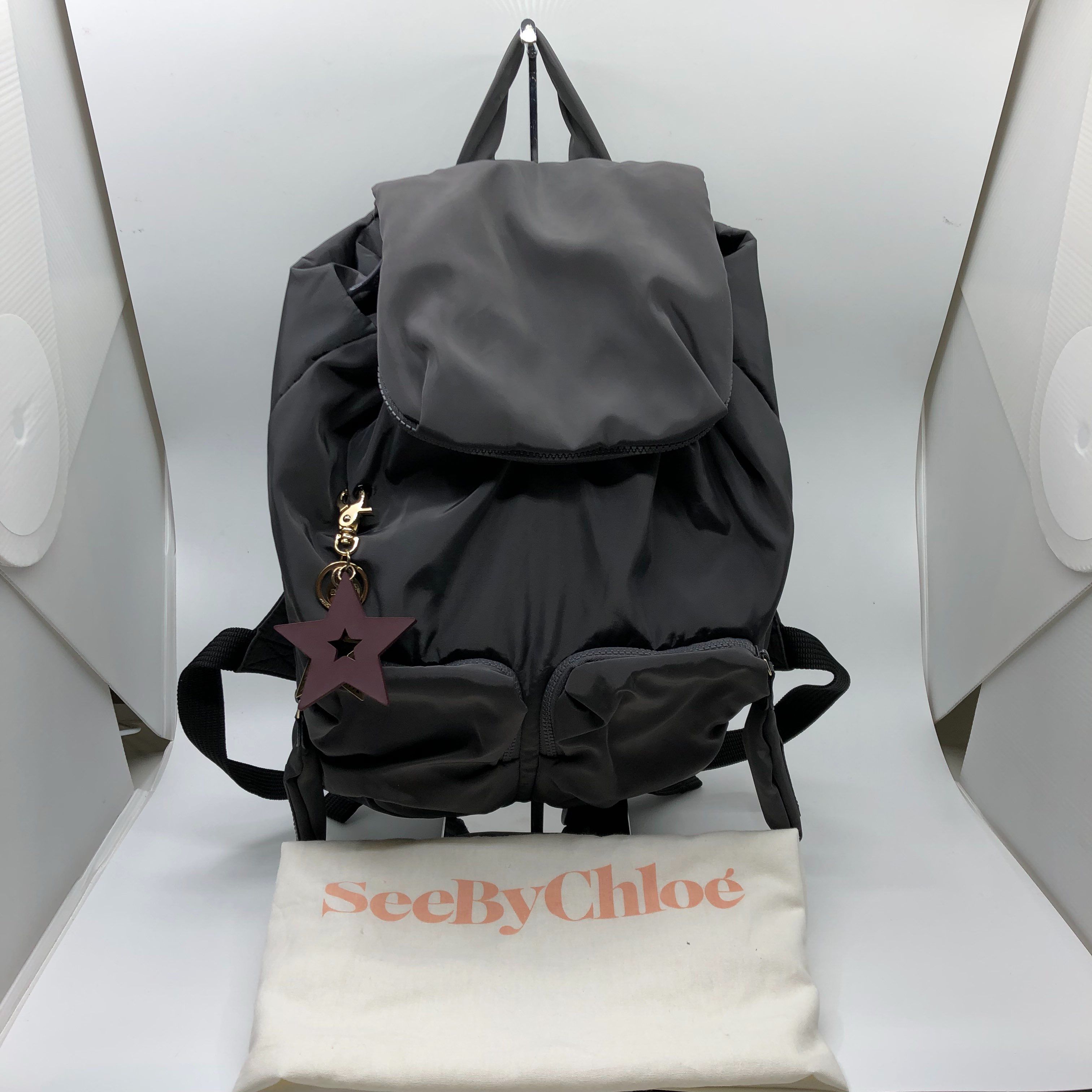 Chloe See By Chloe Joy Rider Backpack "Black"