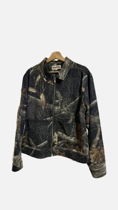 Stussy Zip Work Jacket Realtree Edge "Black"