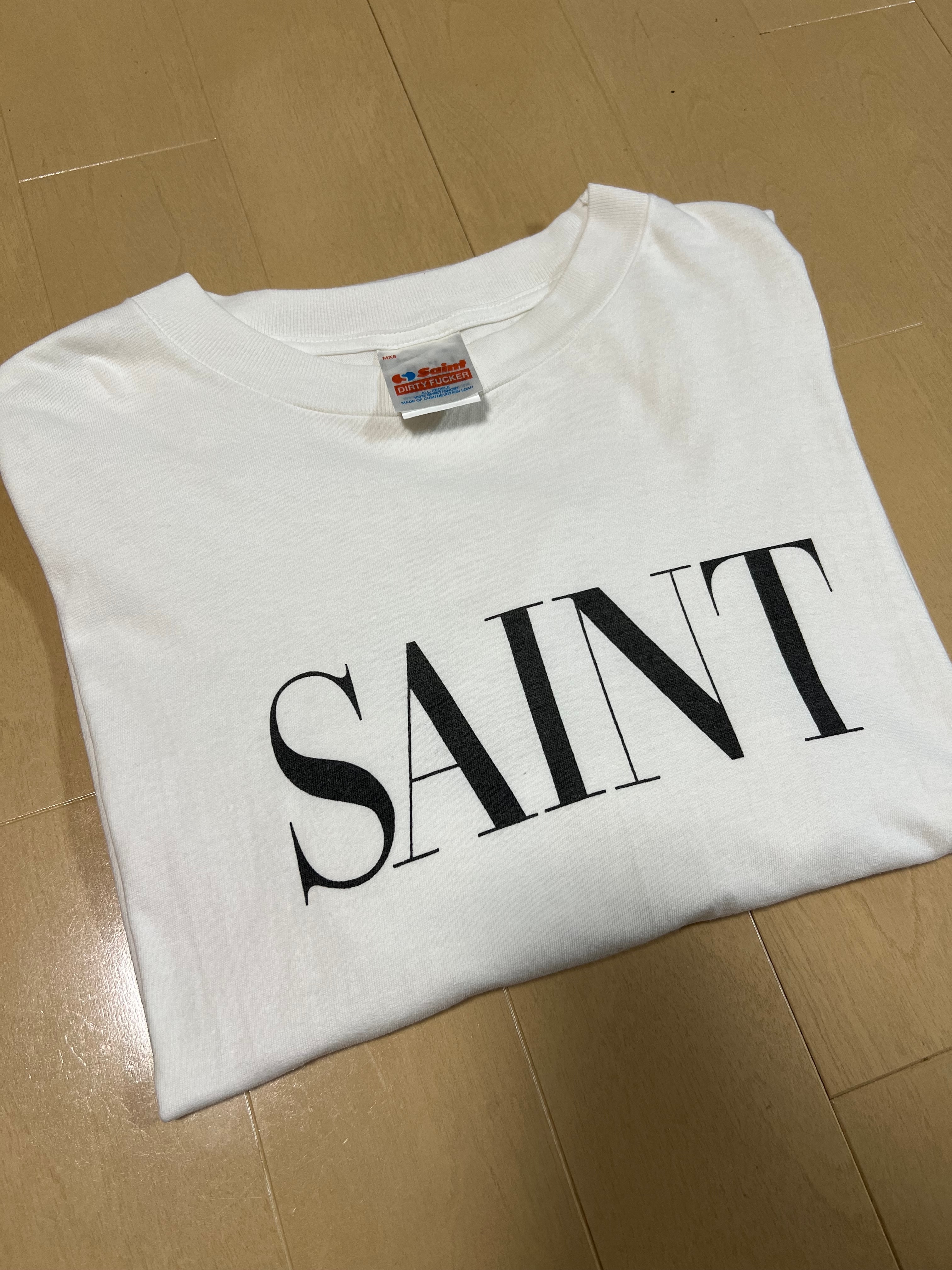 SAINT Mxxxxxx SS Tee Saint "White"