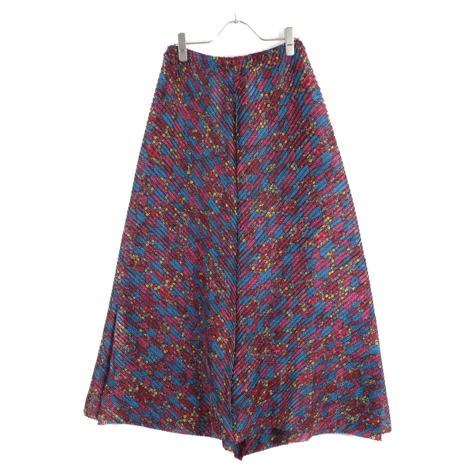 極美品✨イッセイミヤケ ミー プリーツ カットソー プリント 近年 総柄 ミー イッセイ ミヤケ