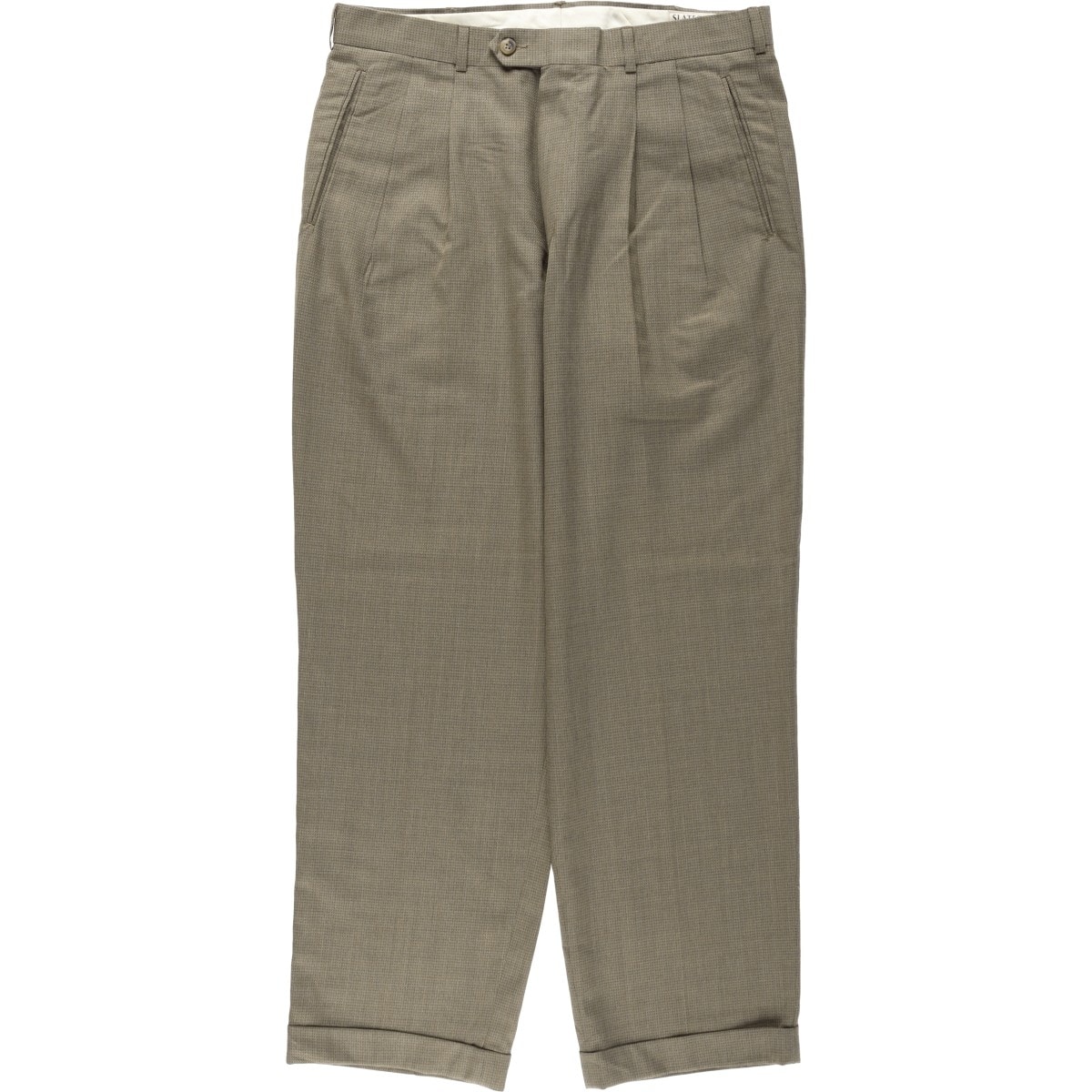 古着 90年代 リーバイス Levi's SLATES CLASSIC FIT ツータック スラックスパンツ USA製 メンズw34相当 ヴィンテージ/eaa622342