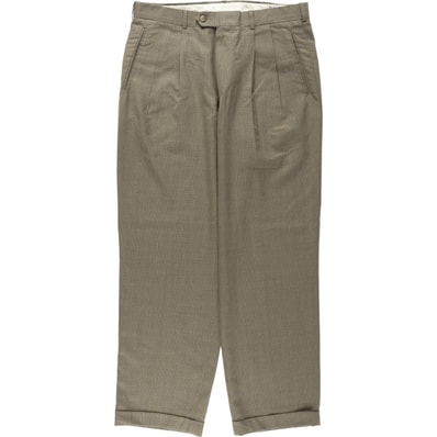 古着 90年代 リーバイス Levi's SLATES CLASSIC FIT ツータック スラックスパンツ USA製 メンズw34相当 ヴィンテージ/eaa622342