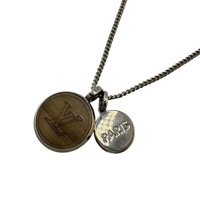 ルイヴィトン LOUIS VUITTON ネックレス LVホーン 1854 M00044 シルバー
