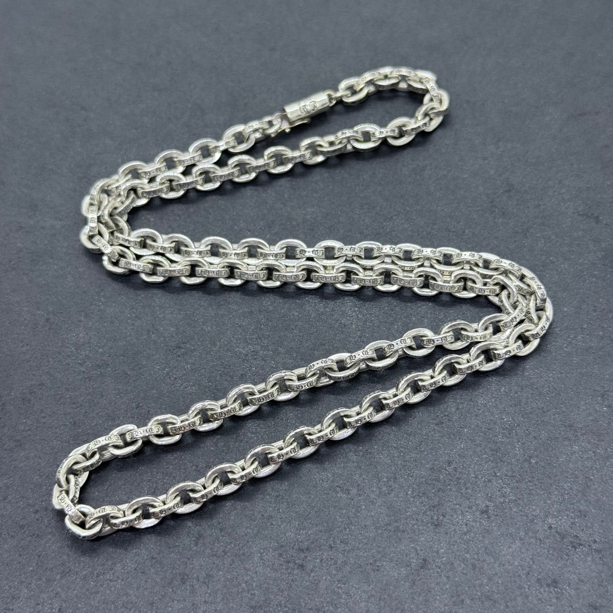 Chrome Hearts Paper Chain Necklace "Silver"