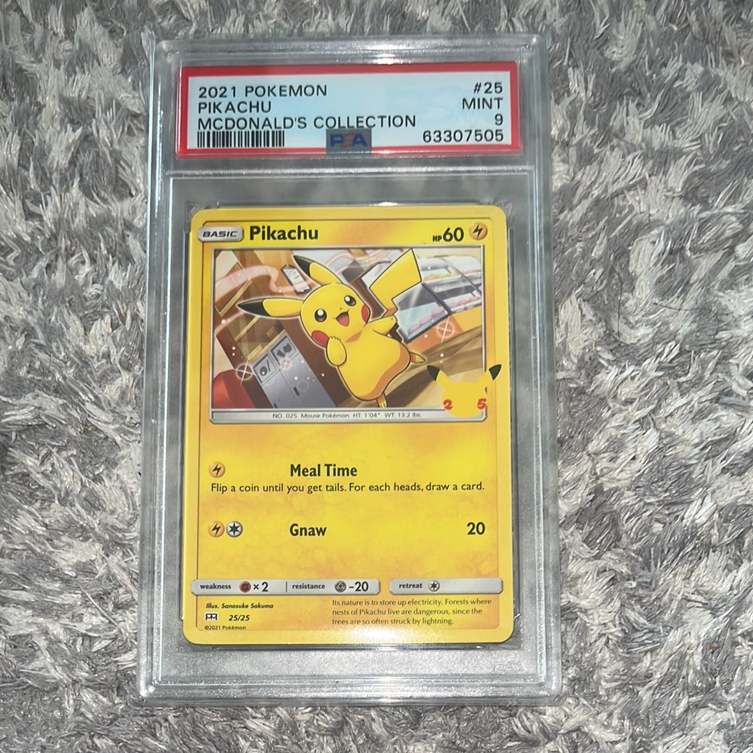 ピカチュウ [25/25]【英語版】(ソード&シールド「マクドナルド 25th アニバーサリー」)