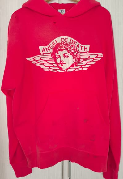 SAINT Mxxxxxx 22SS HOODIE ANGEL "Red"