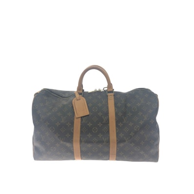 ▼▼LOUIS VUITTON ルイヴィトン ユニセックス ボストンバッグ モノグラム キーポル50 鍵欠品 M41426 ブラウン