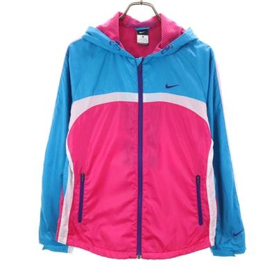 NIKE ナイキ ウインドブレーカー XL ブルー系 裏メッシュ