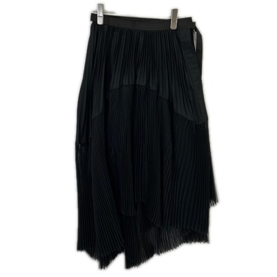 サカイ 20-04888 アシメントリー プリーツ フレア 1