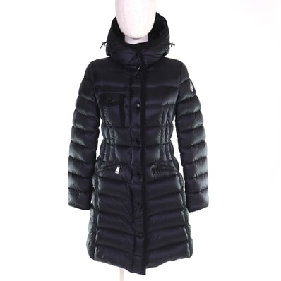 美品 モンクレール ダウンコート HERMINE エルミンヌ ブラック 00