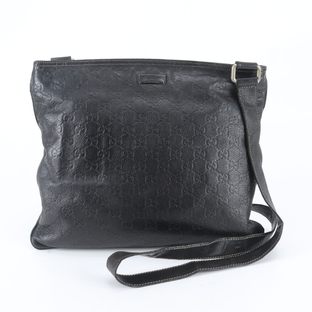 ■美品 グッチ グッチシマ 201446 ショルダーバッグ レザー