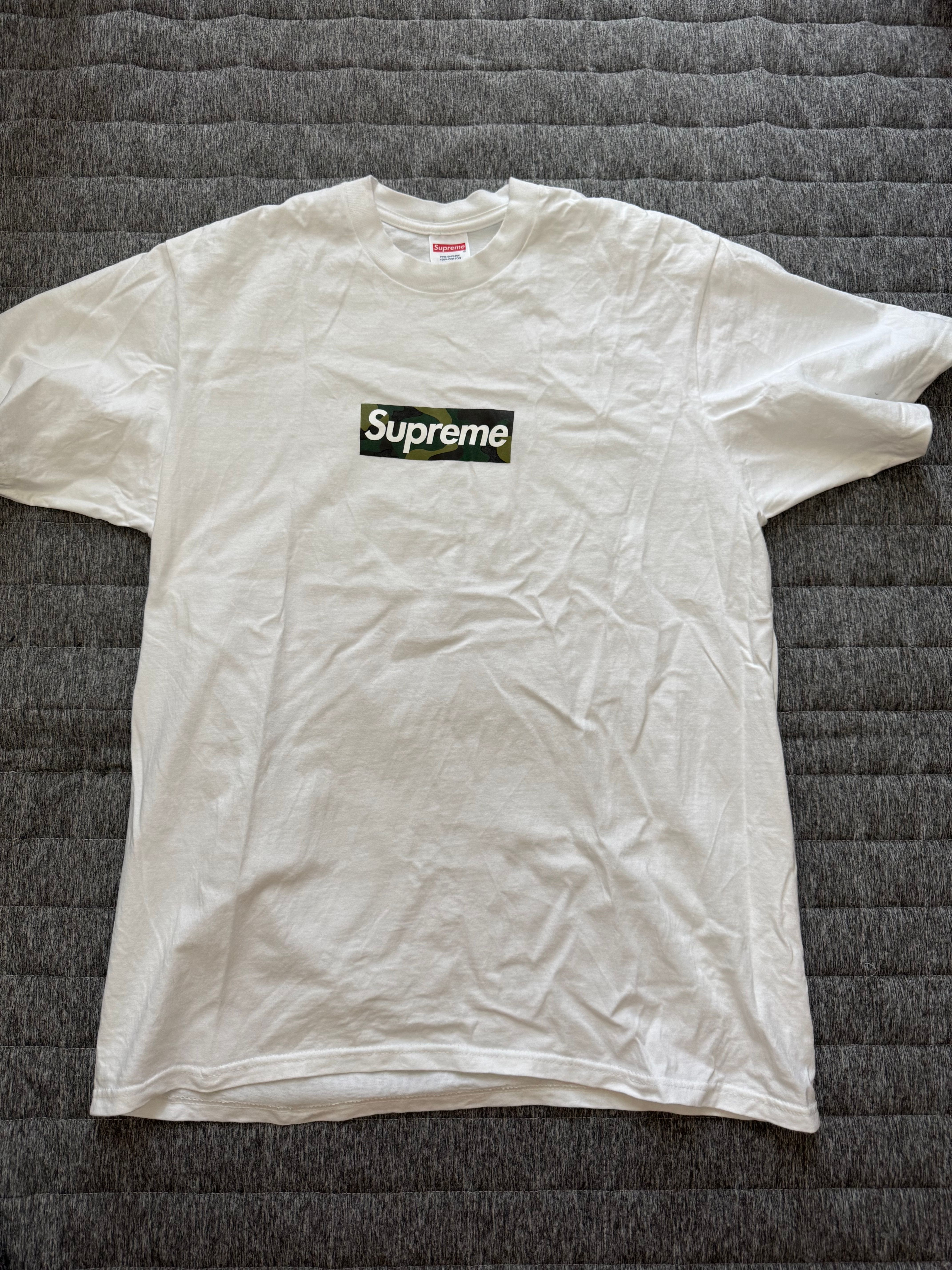 Supreme Box Logo Tee "White" (23FW)