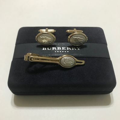 バーバリー タイピン カフス セット BURBERRY