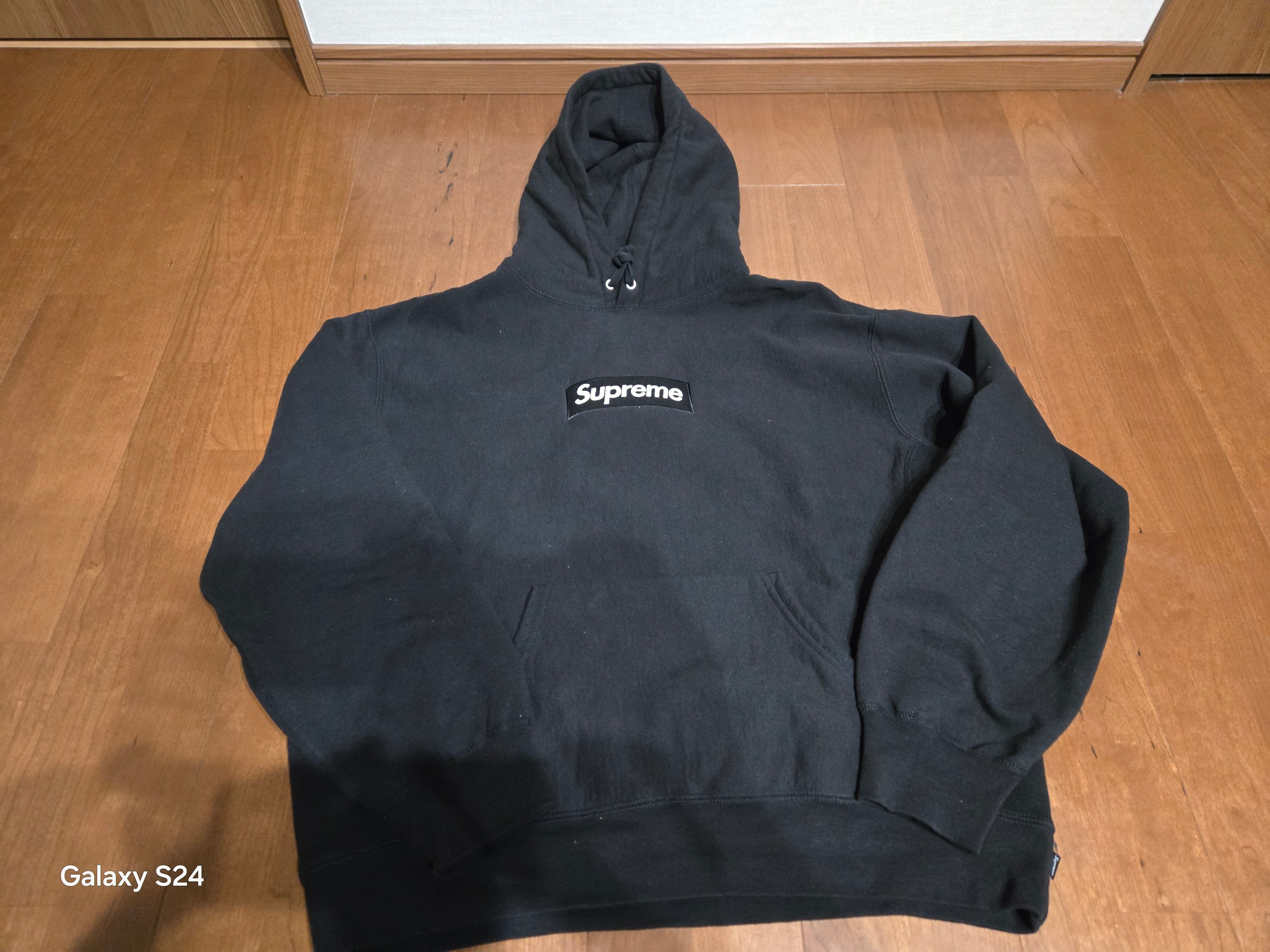 Supreme Box Logo Hooded Sweatshirt "Black" (23FW)