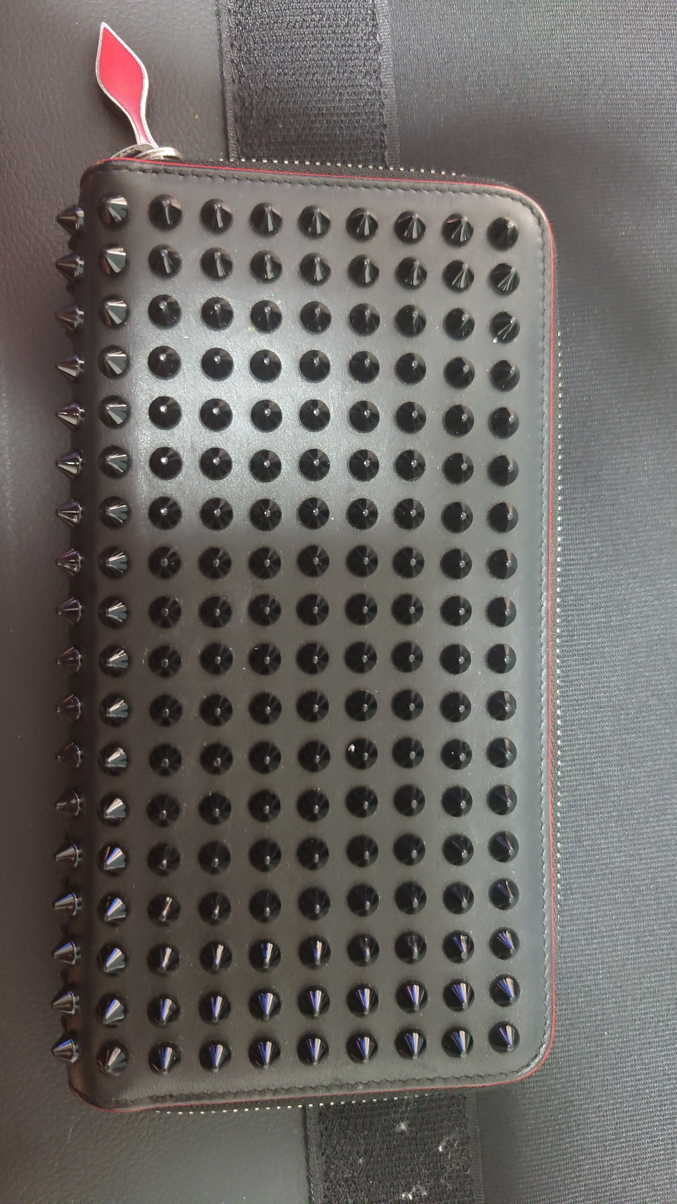 Christian Louboutin Panettone Round Fastener "Black"