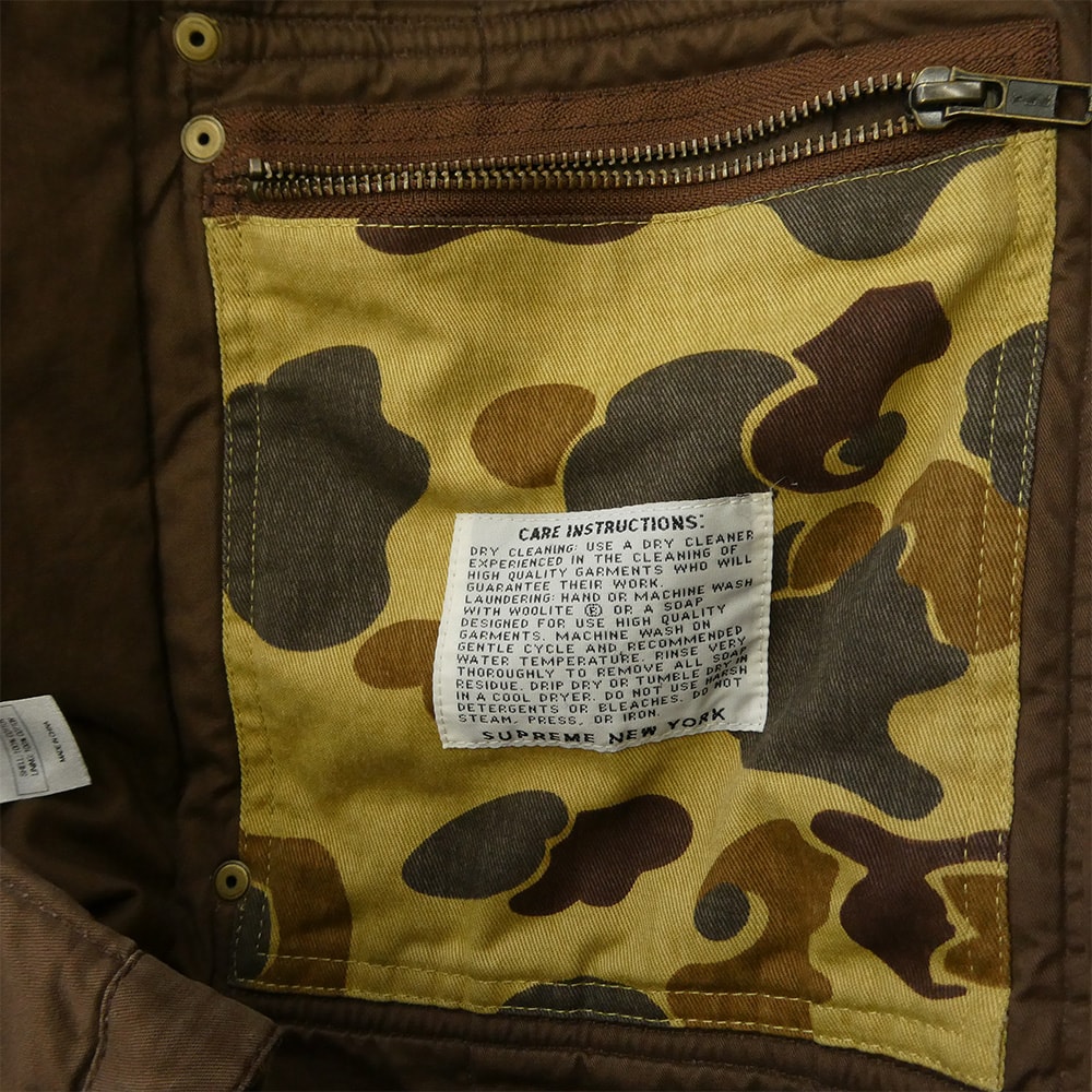 【D (傷や汚れあり)】Supreme シュプリーム ジャケット 10AW Insulated Work Jacket インサレーテッド ...