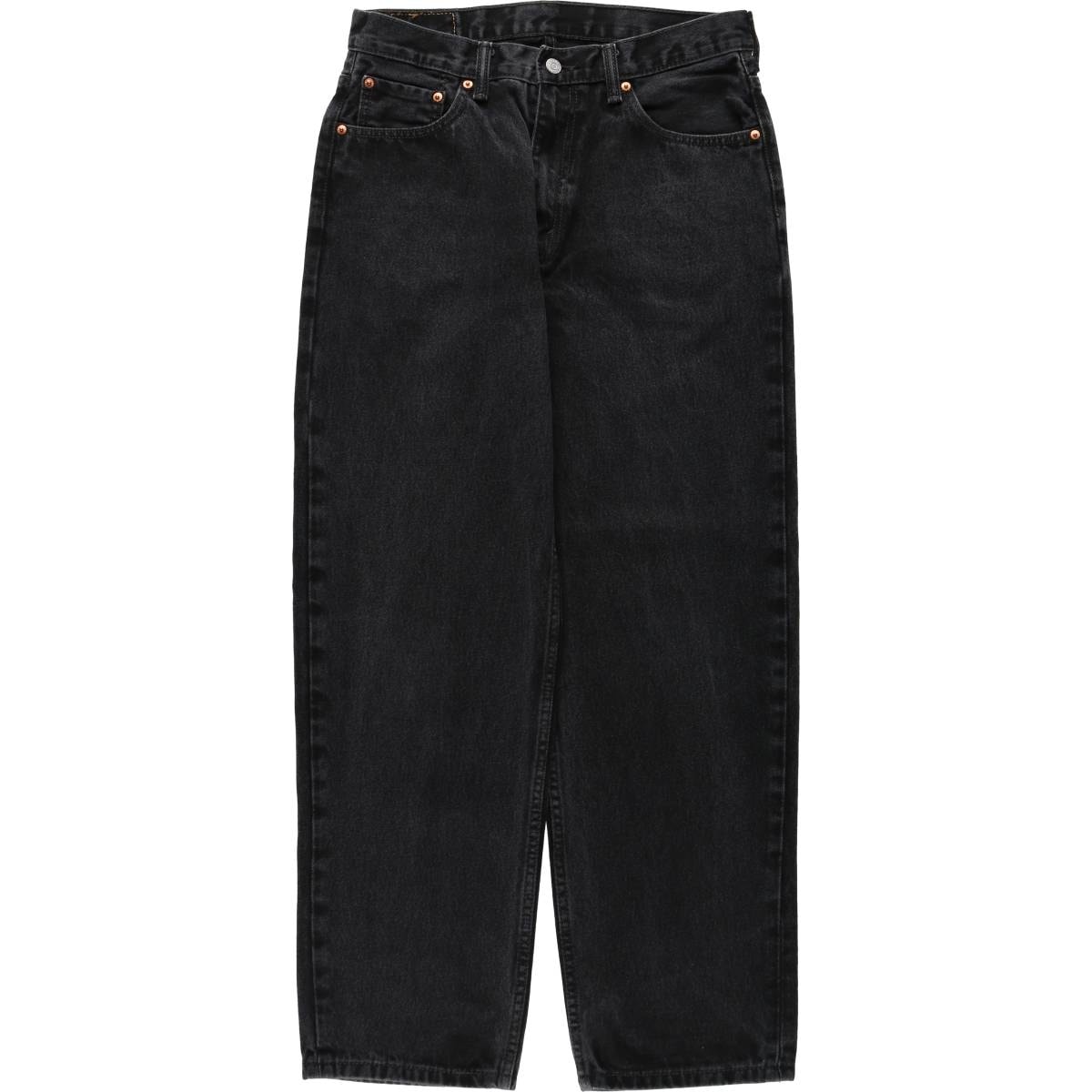 古着 リーバイス Levi's 550 ブラックデニム テーパードデニムパンツ メンズw33相当 ヴィンテージ/eaa633888