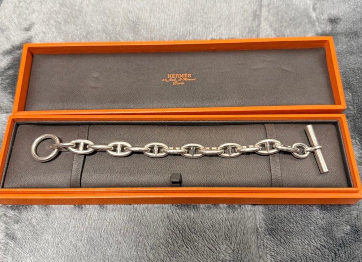 Hermes Chaine D'ancre GM Bracelet "Silver"