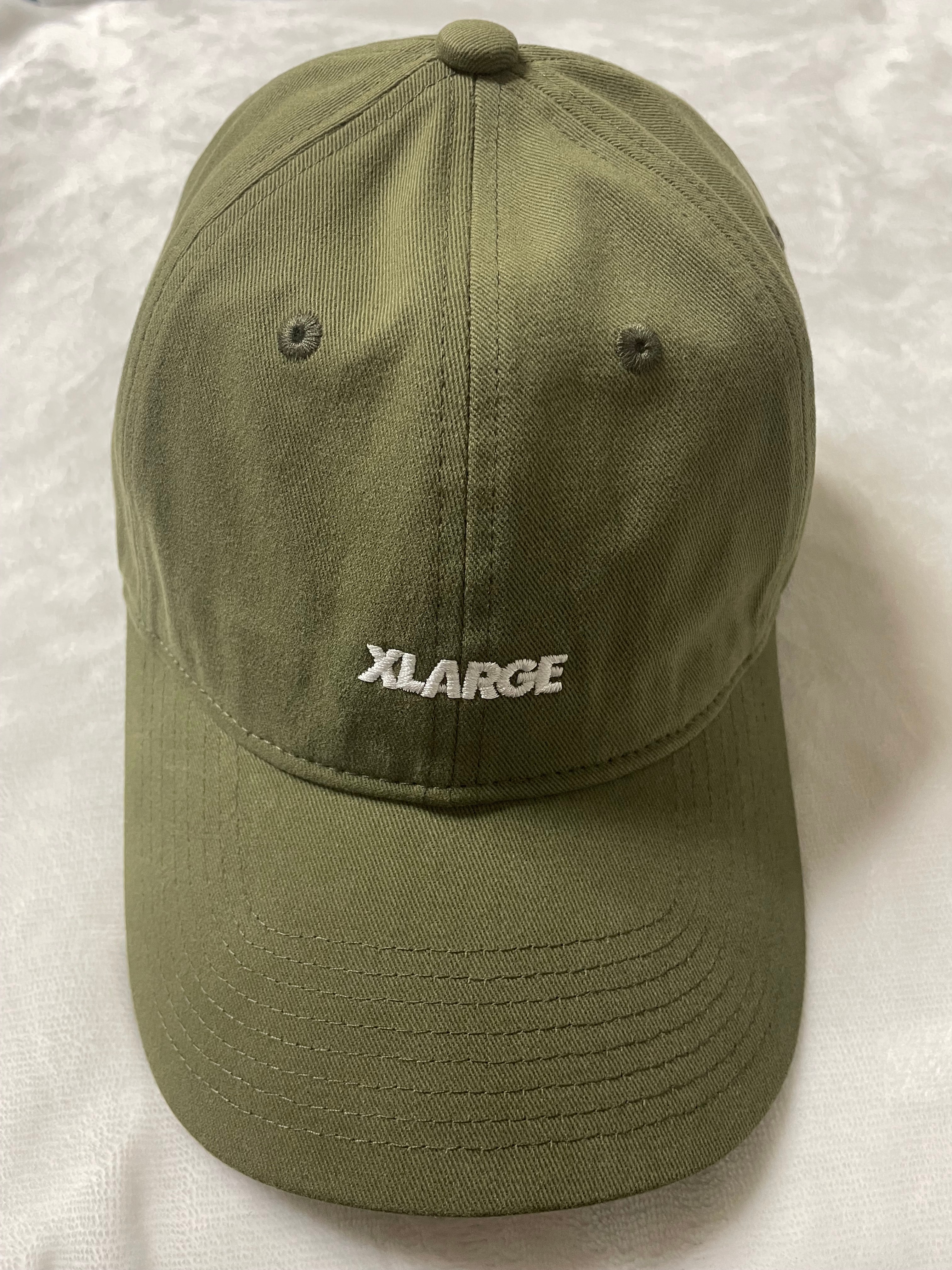 Xlarge Curved Brim Small Logo Cap "Olive"