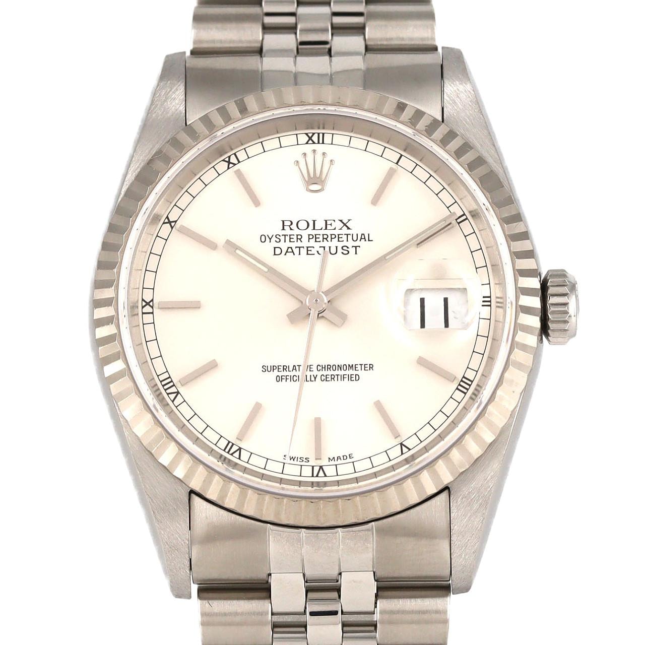 ロレックス デイトジャスト 16234 SSxWG 自動巻 A番