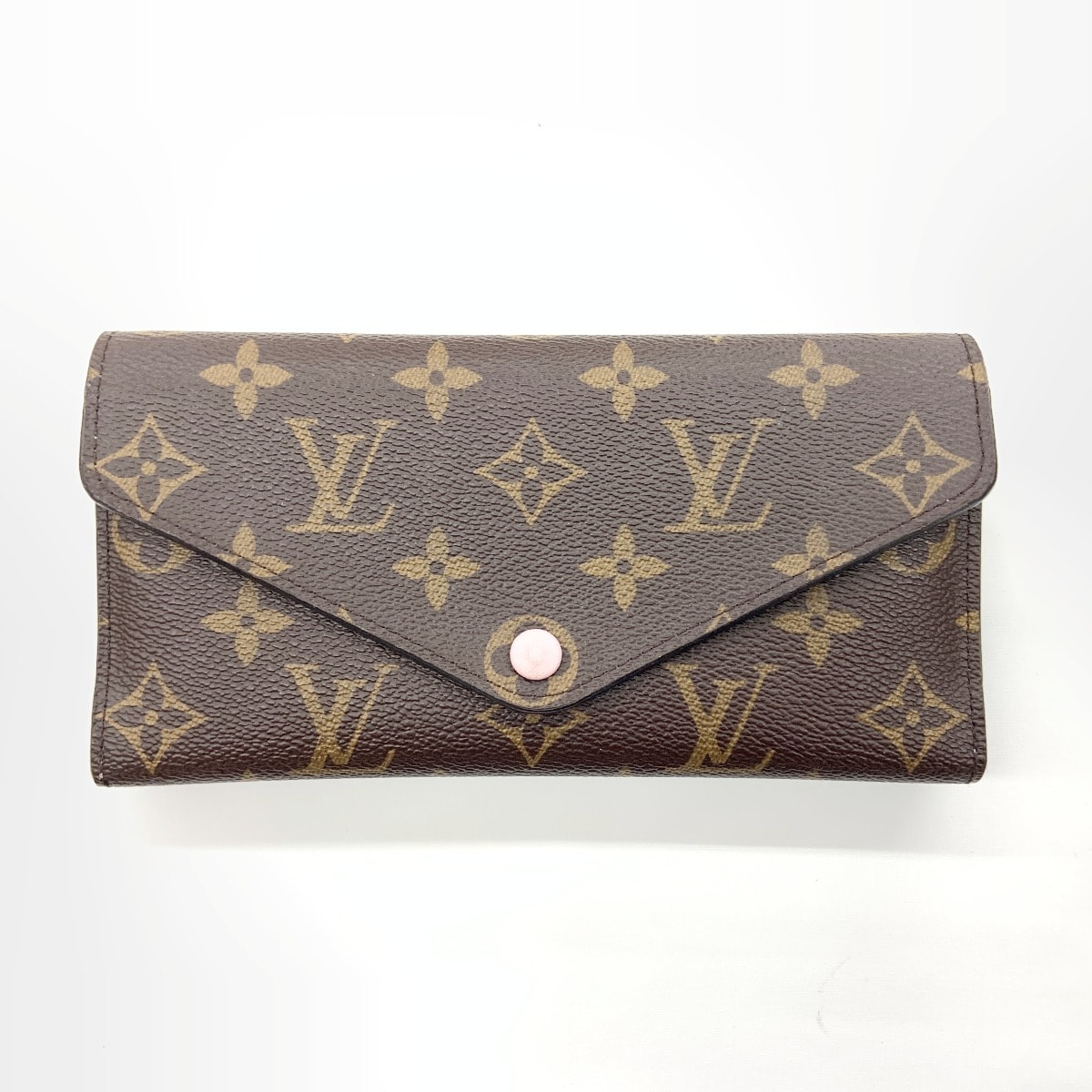 〇〇LOUIS VUITTON ルイヴィトン モノグラム ポルトフォイユ ジョセフィーヌ 三つ折り長財布 M41739 ブラウン