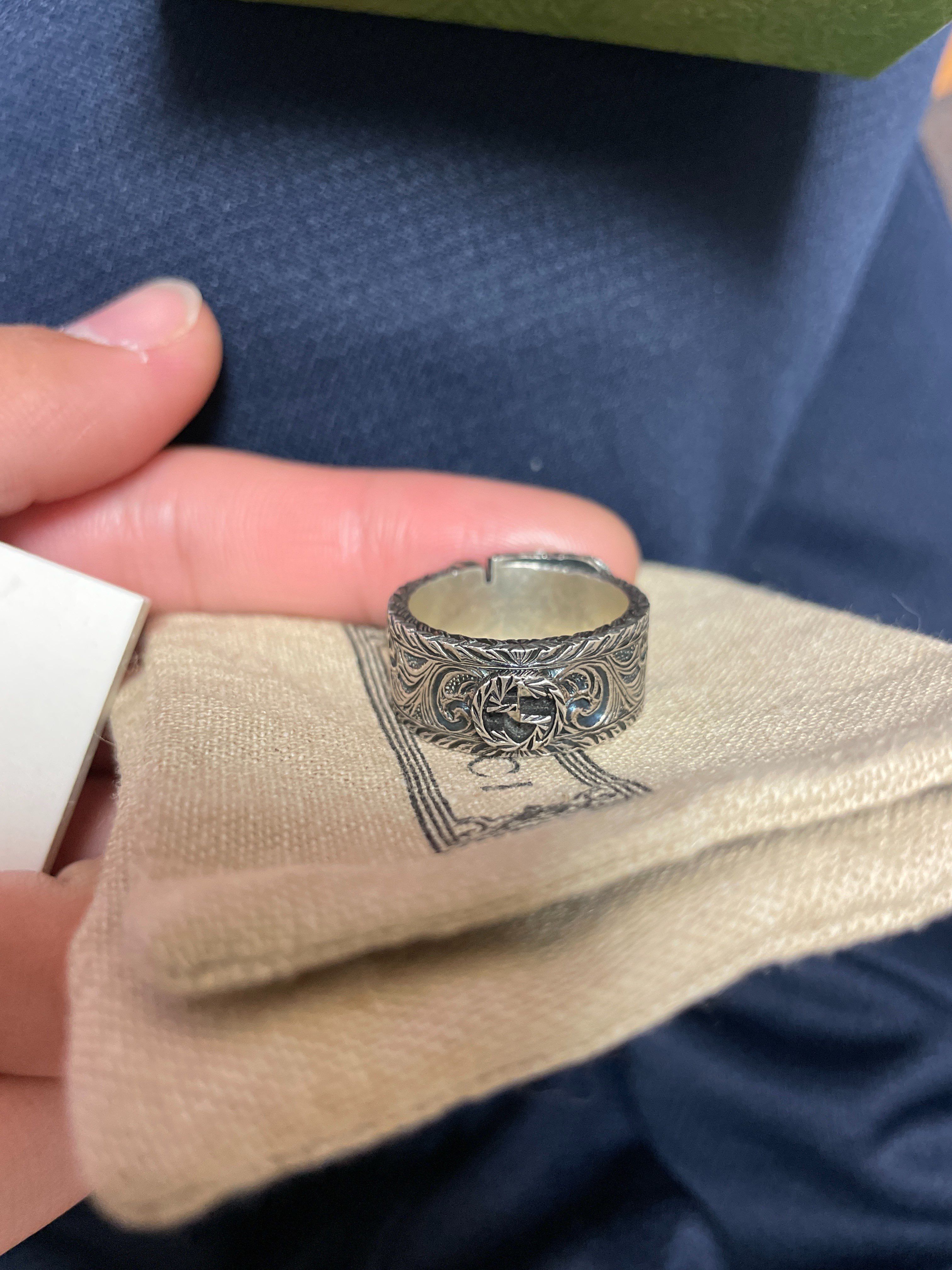 GUCCI Gucci Garden Silver Ring