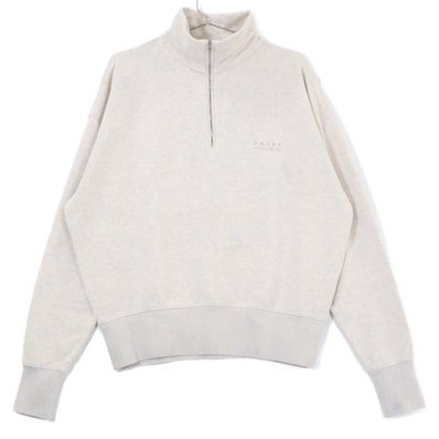 プラダ 【新品/国内正規/25年製】UJL39C ハーフジップ スウェットシャツ M