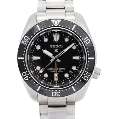 【6wdd0356】セイコー プロスペックス SBEJ011/6R54-00D0 黒文字盤【中古】腕時計 メンズ