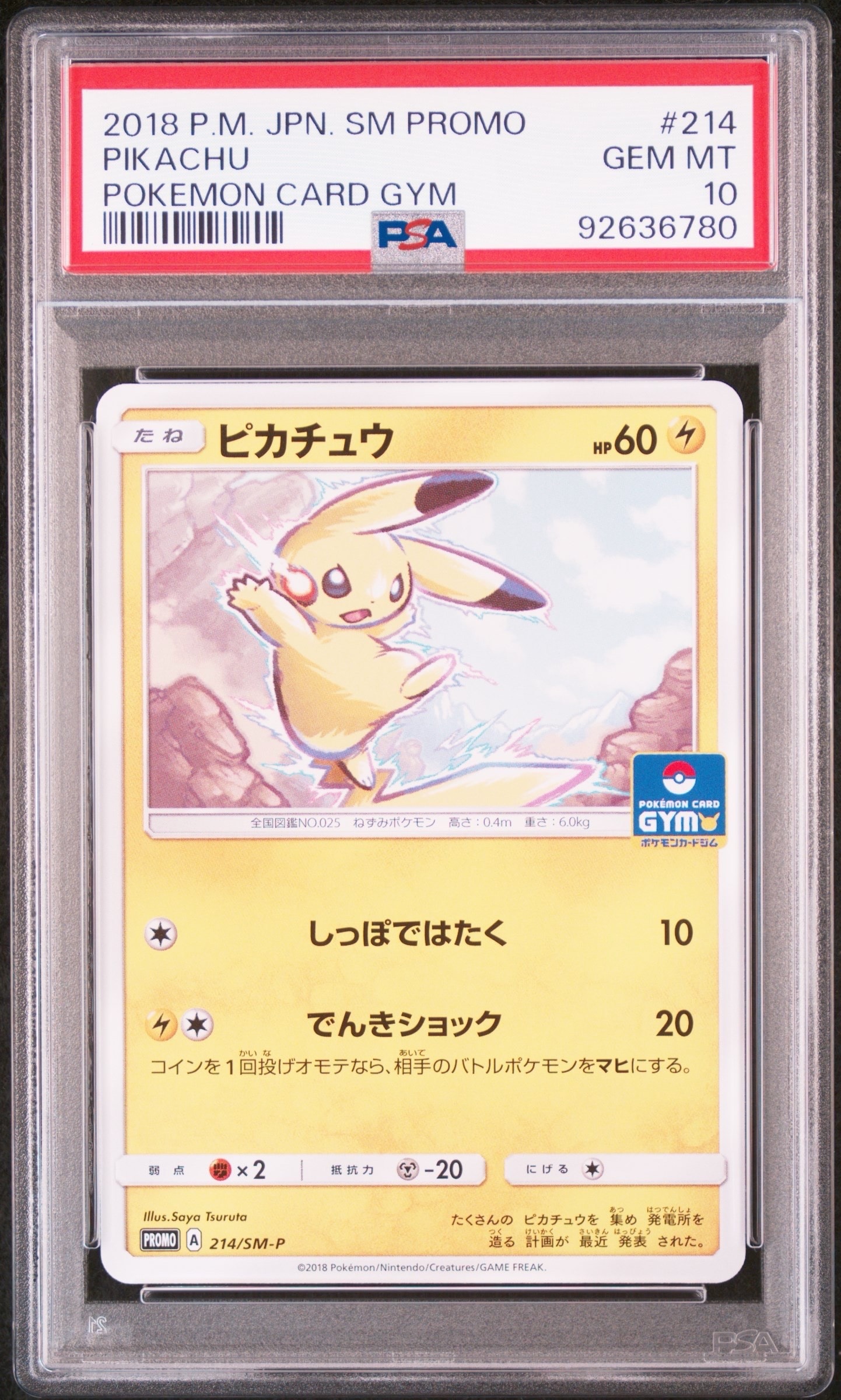 ピカチュウ P [SM-P 214](プロモカードパック「第4弾」)