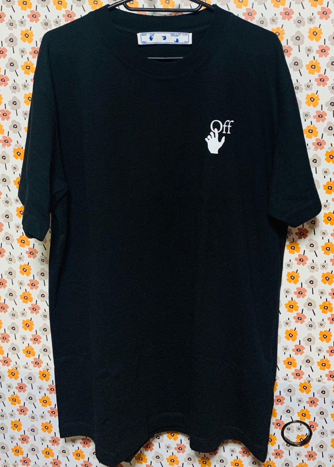 OFF-WHITE END. CARAVAGGIO TEE "Black"