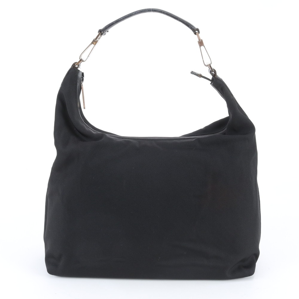 グッチ ホーボー ワンショルダーショルダーバッグ レザー×ナイロン