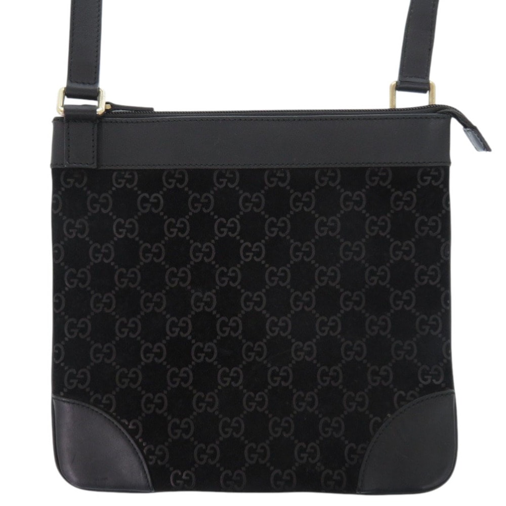 グッチ   272396  スウェード  ブラック   ショルダー