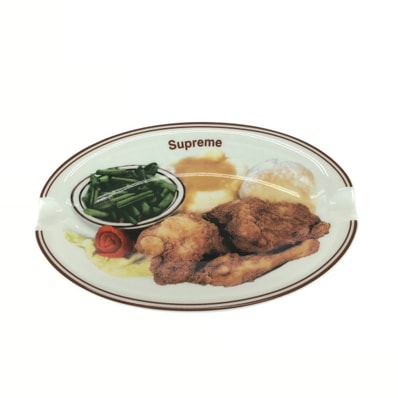 超美品 Supreme シュプリーム Chicken Dinner マルチカラー セラミック 灰皿 604412 【中古】