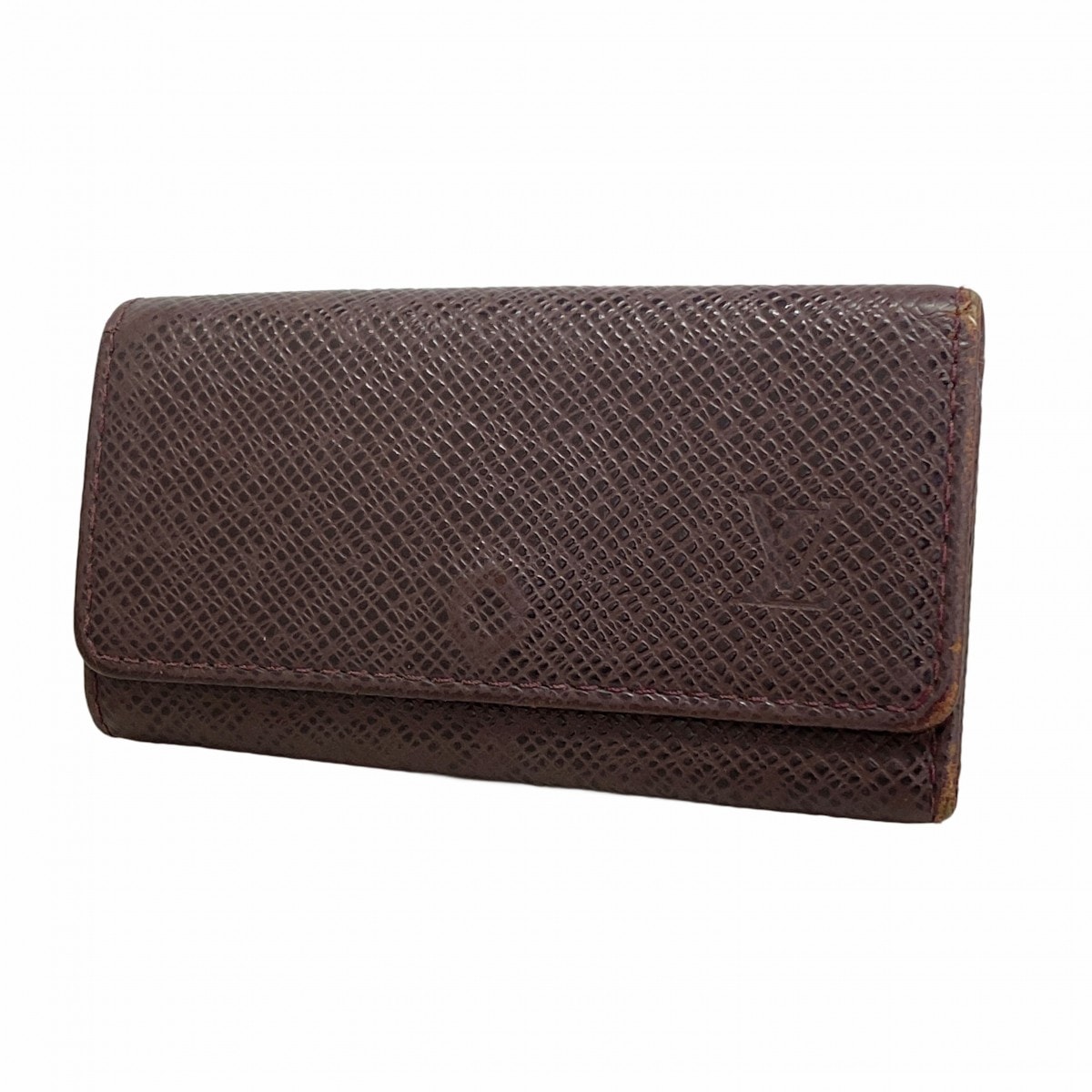 【6dc3853】ルイヴィトン キーケース タイガ ミュルティクレ4 M30526 アカジュー【中古】メンズ