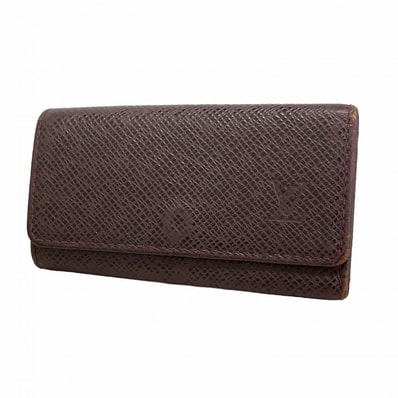 【6dc3853】ルイヴィトン キーケース タイガ ミュルティクレ4 M30526 アカジュー【中古】メンズ