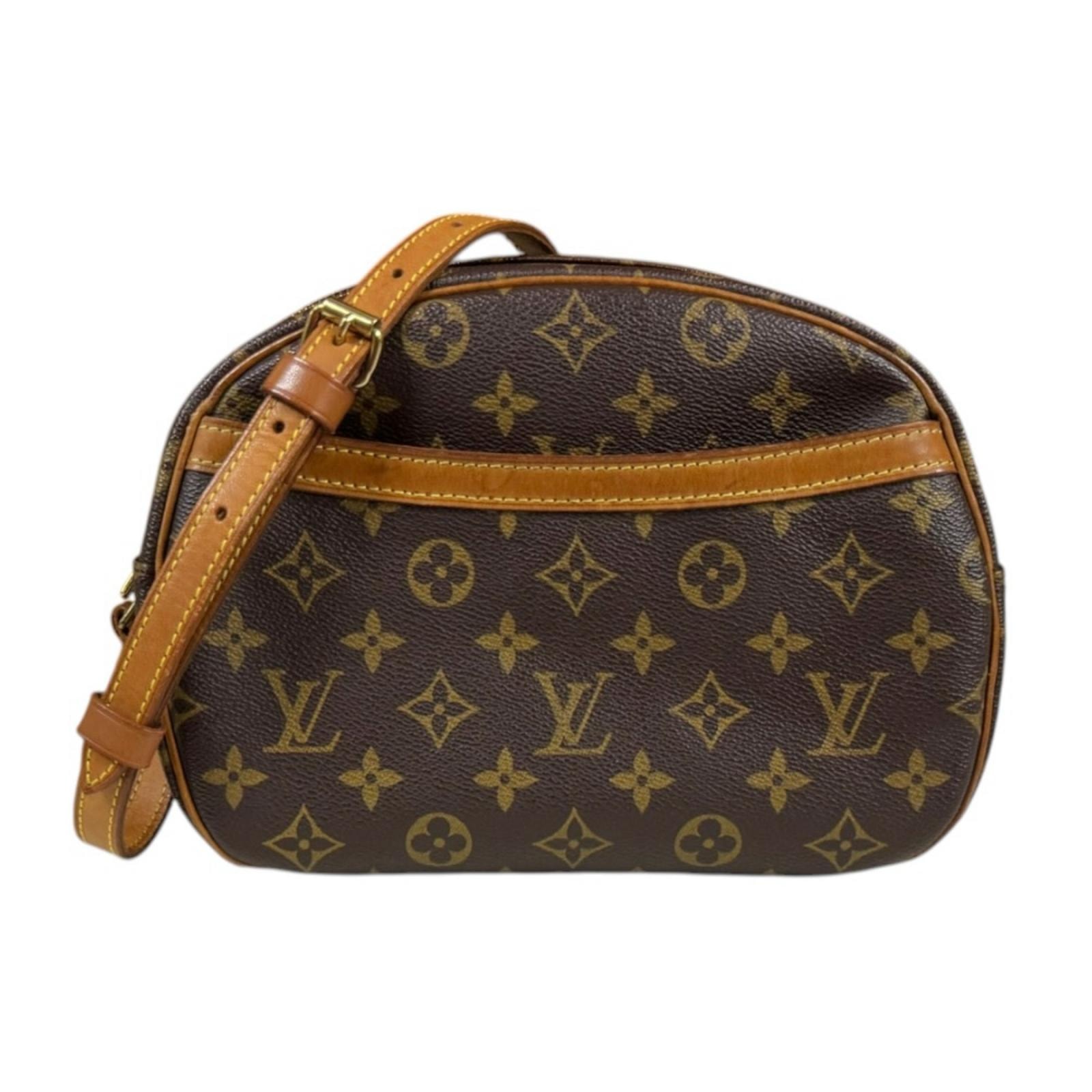 ルイヴィトン ブロワ モノグラム ショルダーバッグ モノグラムキャンバス M51221 ブラウン レディース LOUIS VUITTON  中古