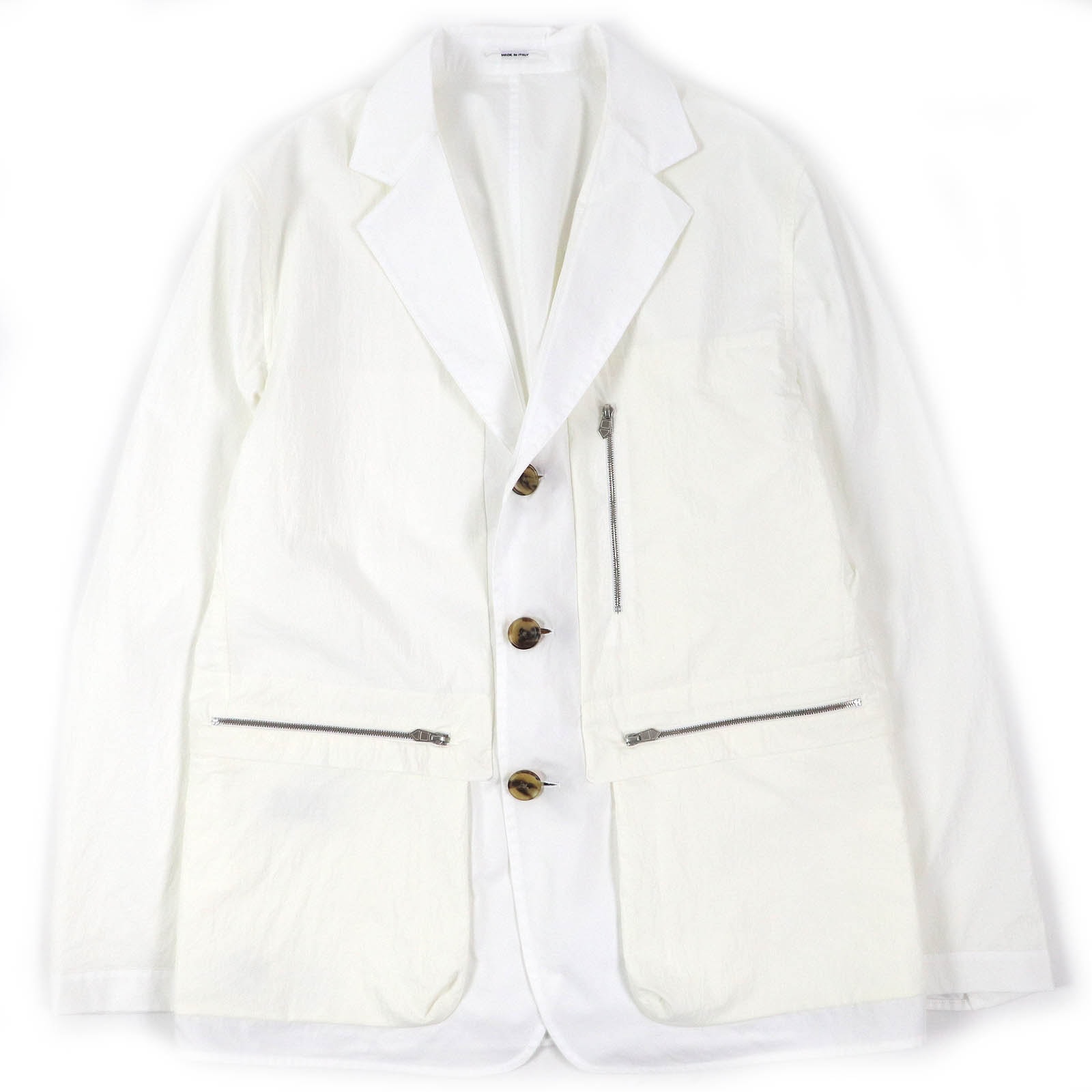 極美品 エルメス
 ジャケット ホワイト オフホワイト メンズ 52