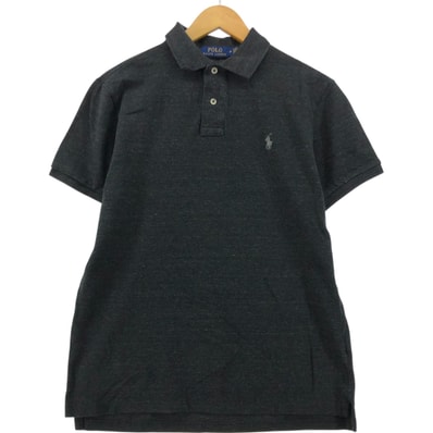 古着 ラルフローレン Ralph Lauren POLO RALPH LAUREN CUSTOM SLIM FIT 半袖 ポロシャツ メンズM相当/eaa555439