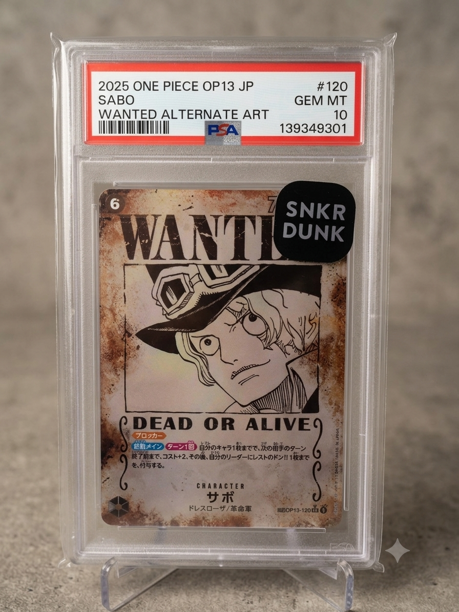 Sabo : Wanted SEC-SPC [OP13-120](Booster Pack "CARRYING ON HIS WILL")