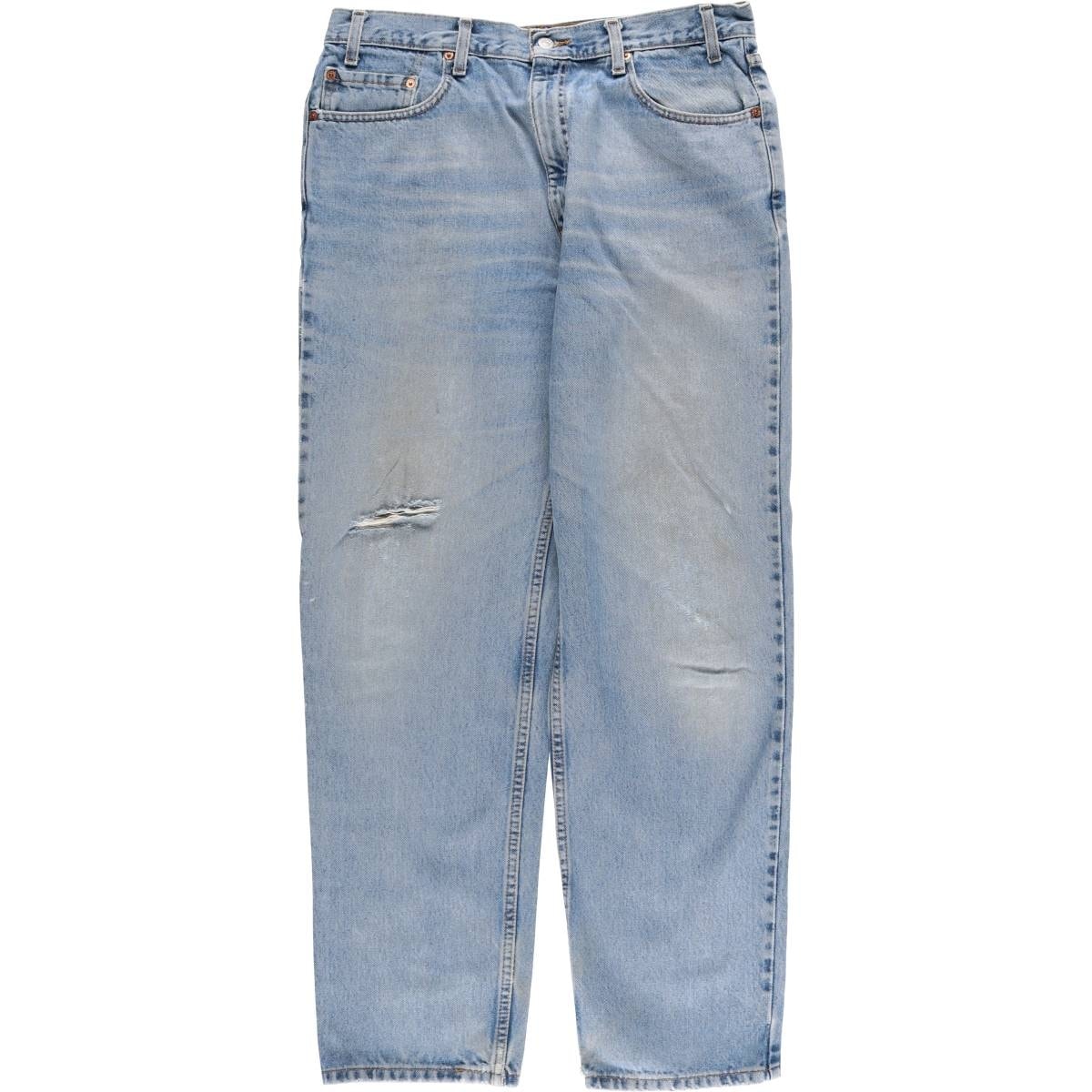 古着 00年代 リーバイス Levi's 550 RELAXED FIT テーパードデニムパンツ メンズw36相当/eaa587684