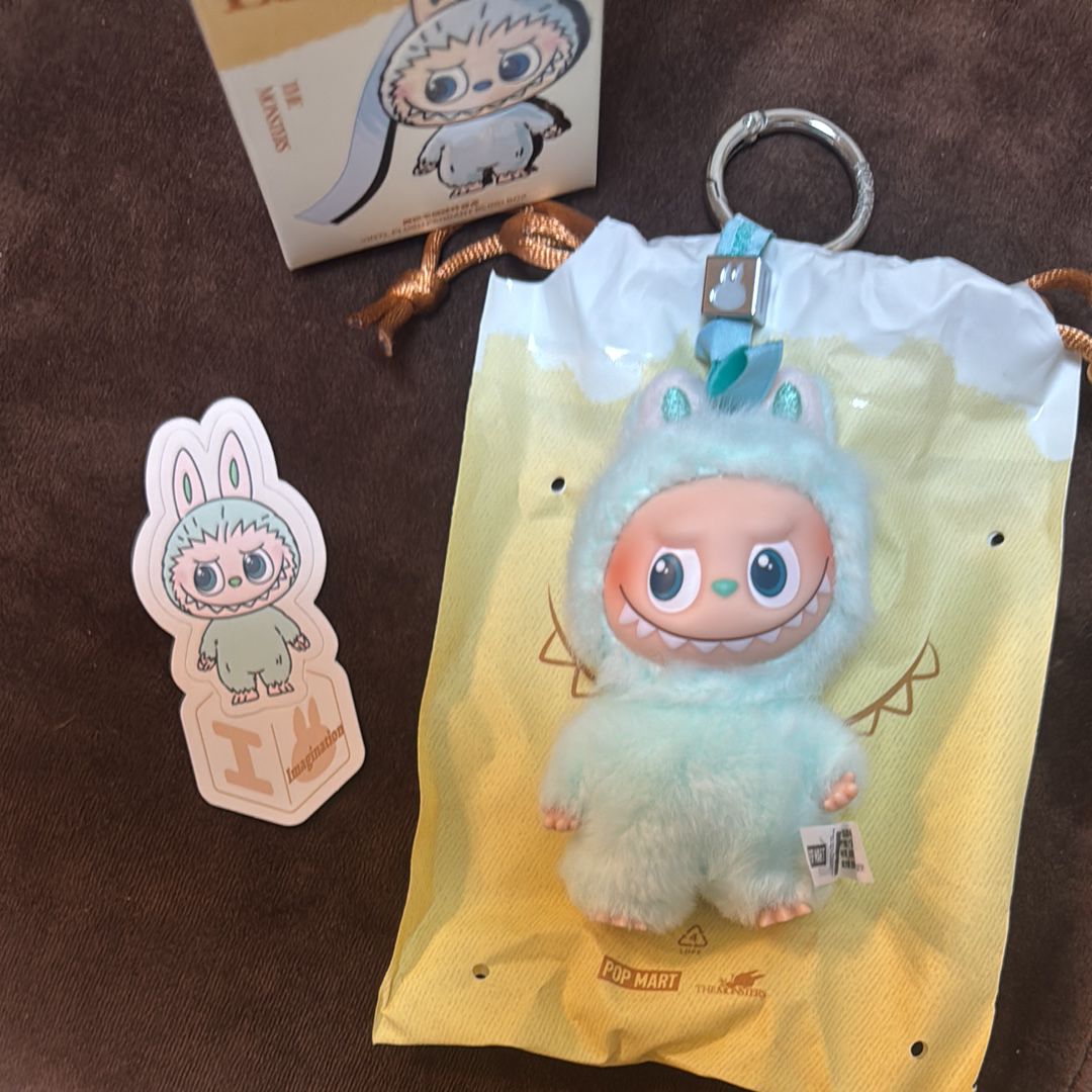 POP MART THE MONSTERS (LABUBU) Pin for Love Series-Vinyl Plush Pendant (A-M) I
