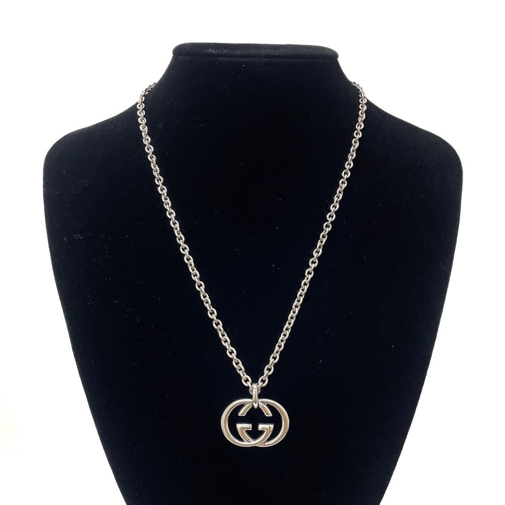 極美品‼️GUCCI インターロッキングネックレスL 極美品‼️GUCCI インターロッキングネックレス L