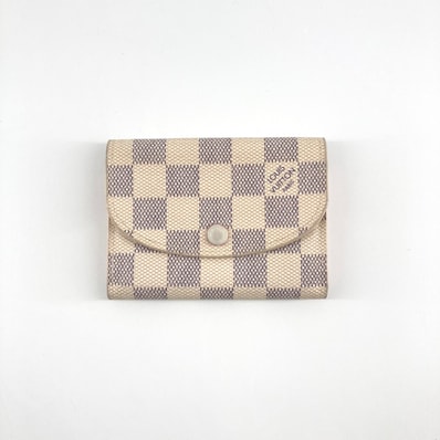 LOUIS VUITTON(ルイ・ヴィトン) ポルトモネロザリ コインケース ホワイト×ピンク