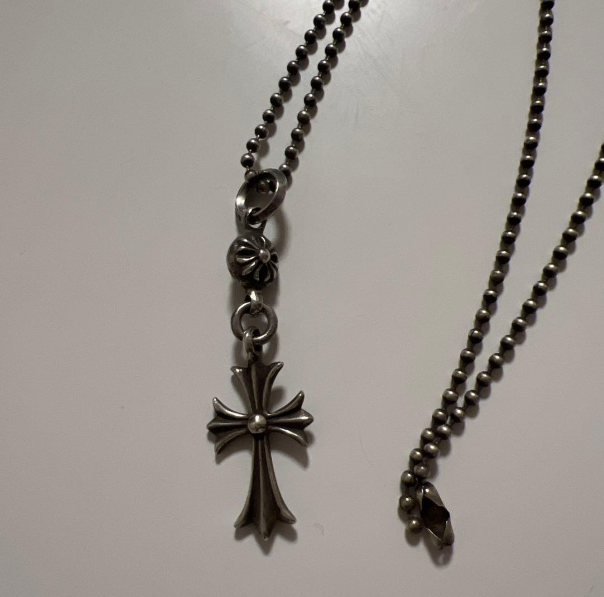 Chrome Hearts 1B TNY CH CRS "Silver"